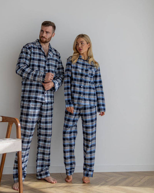 Теплі новорічні парні піжами - створіть незабутню атмосферу свята разом з коханою людиною!