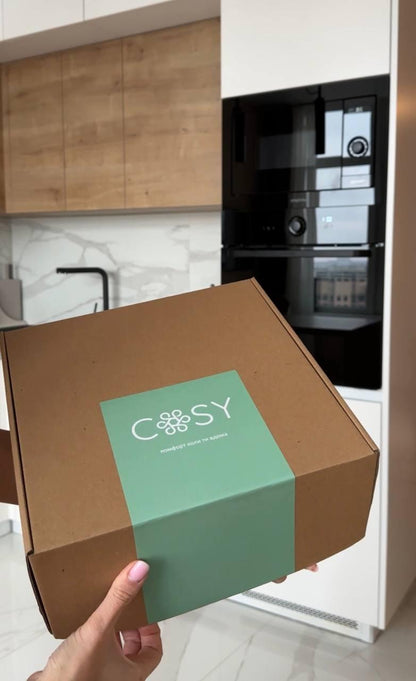 Жіночий подарунковий набір Bella з довгим халатом беж