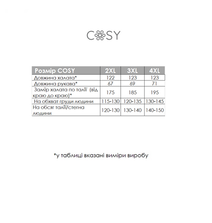 Унісекс халат з вафельної бавовни темно-сірий