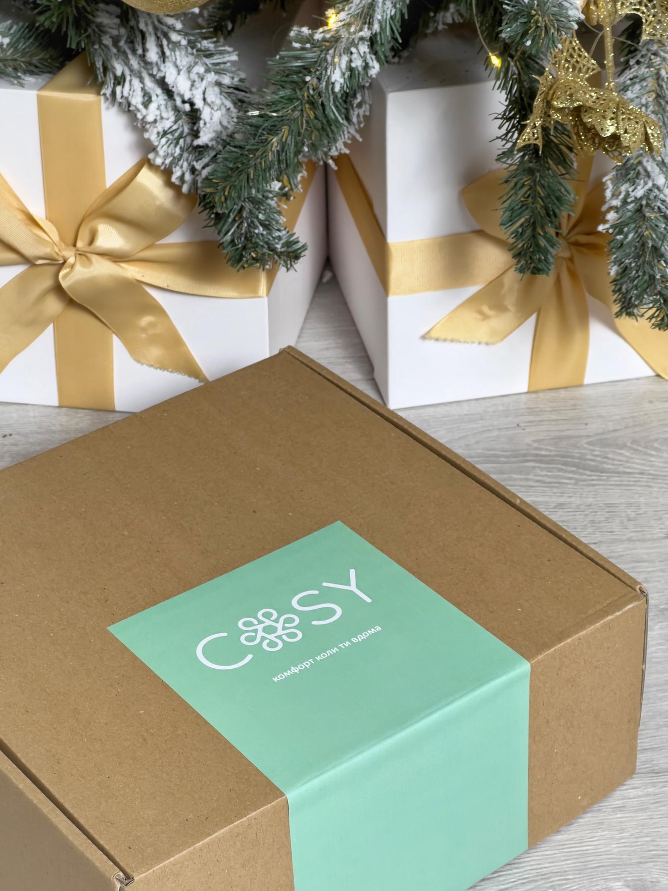 Банний набір для чоловіків з вафельної бавовни Маренго: кілт та капці