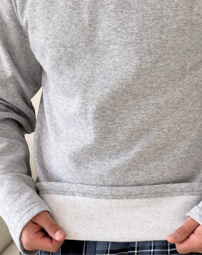 Жіноча тепла піжама з футеру з начосом, комплект лонгслів і штани синя клітинка, Скандинавія NEW