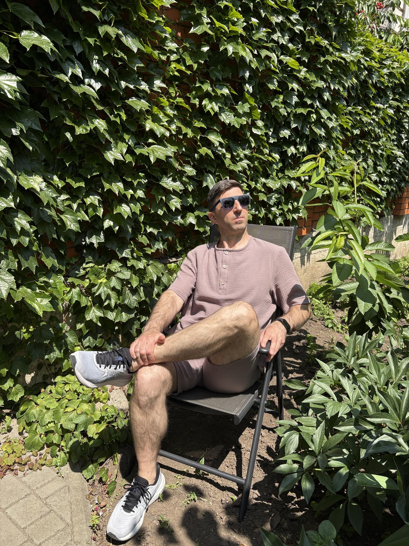 Чоловічий комплект з мусліну Capri коричневий мокко